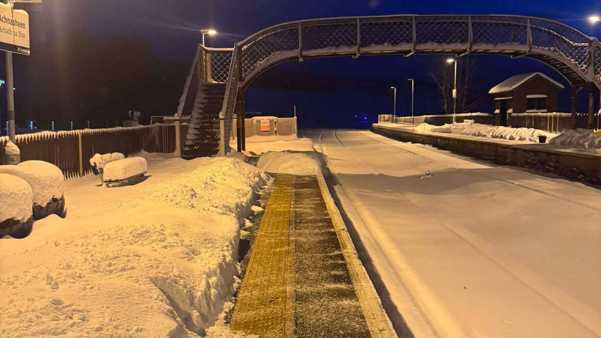 A yellow weather warning is in place across Scotland.