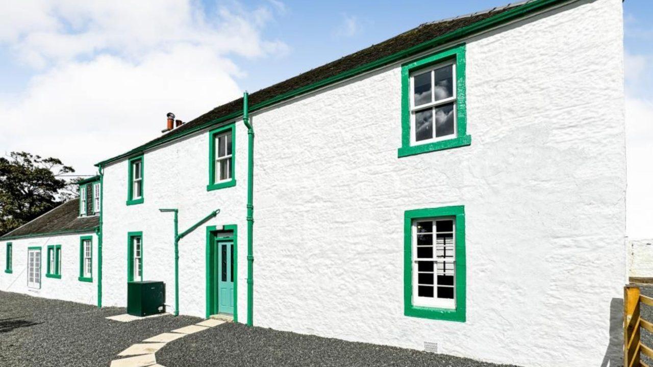 Here’s how you can stay in the 18th century farmhouse once home to Robert Burns