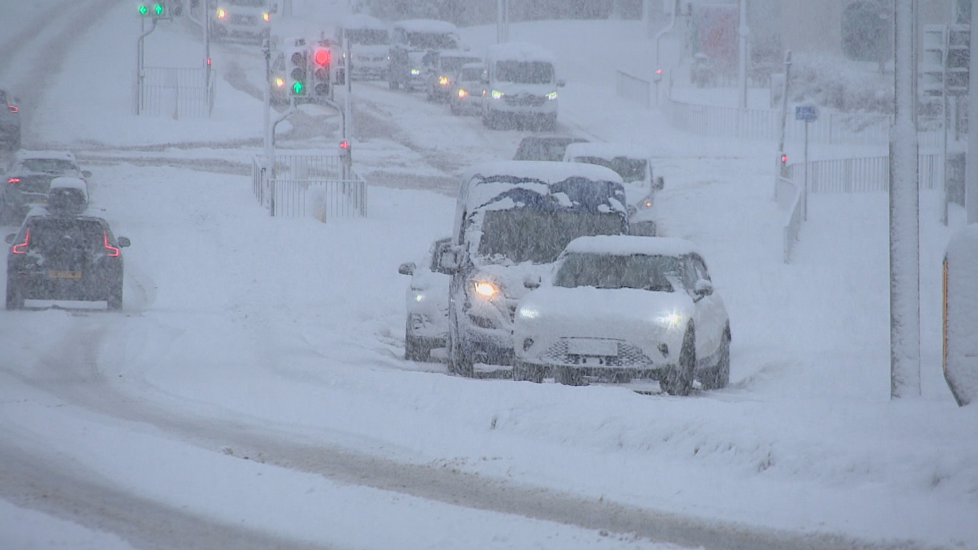 Snow and ice are continuing to cause disruption across Scotland