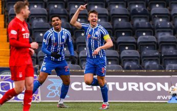 Kilmarnock end 17-game winless run with victory over Aberdeen
