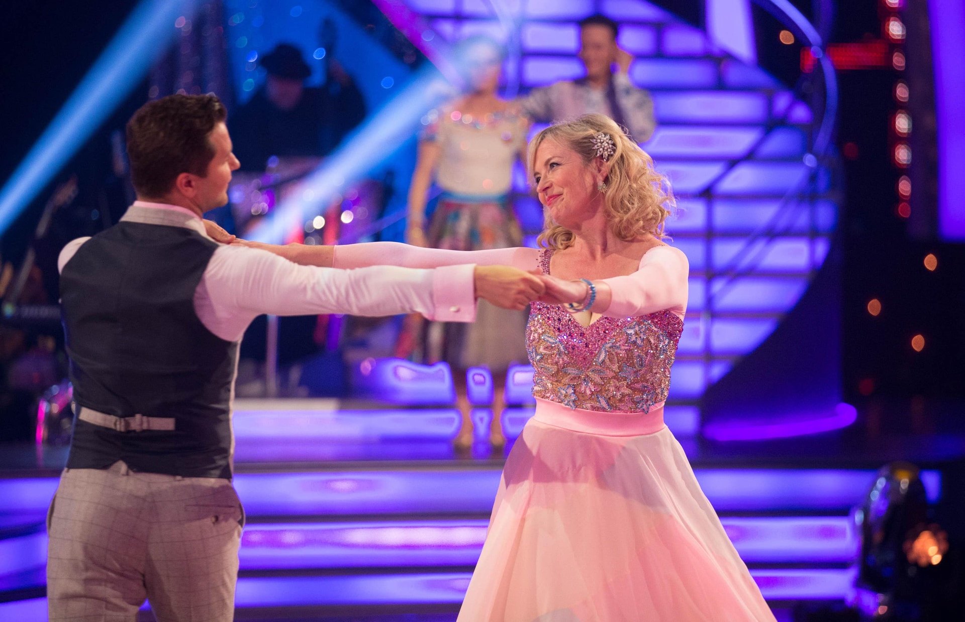 Carol Kirkwood competed on Strictly in 2015