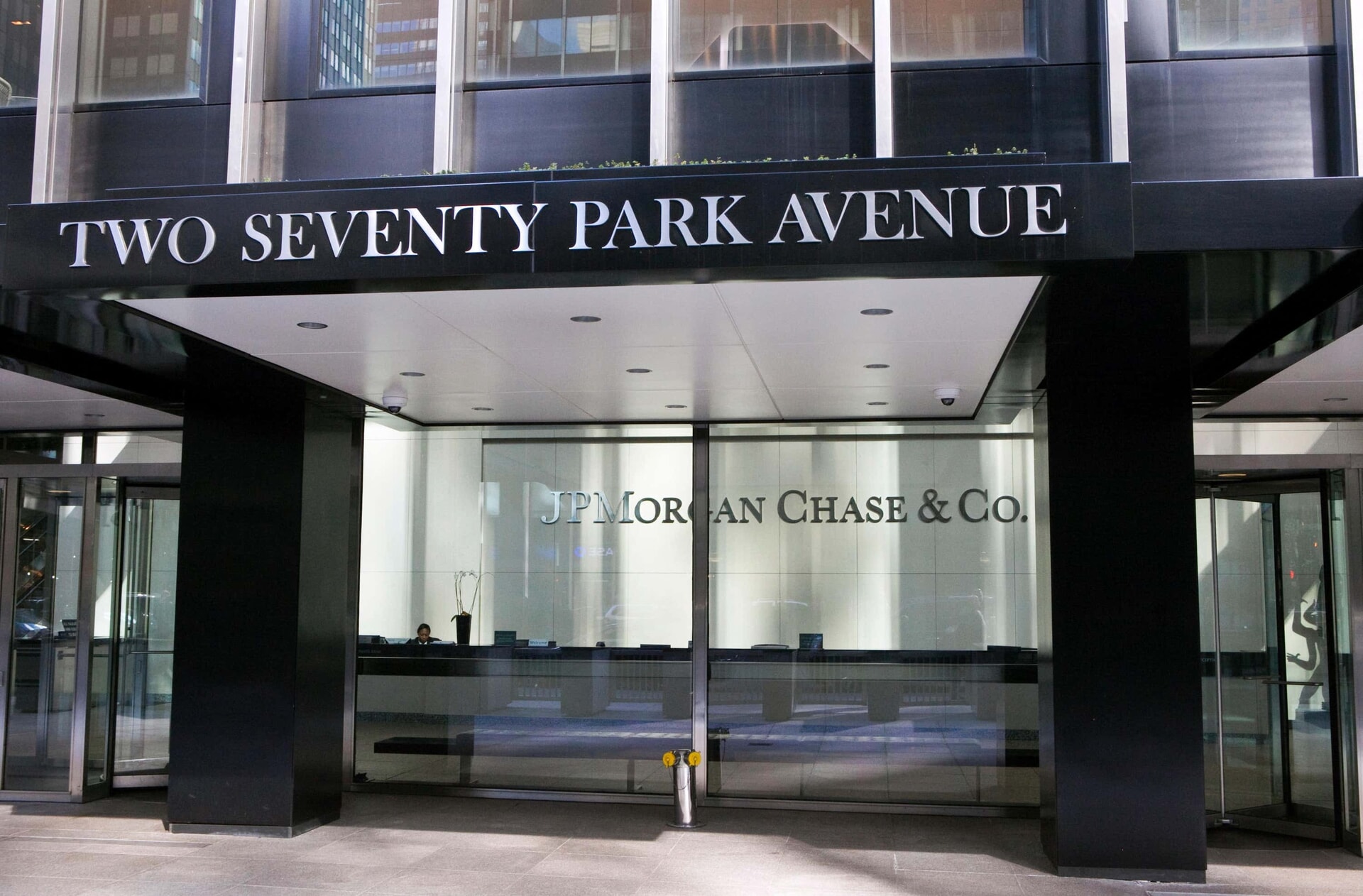 JP Morgan’s building on Park Avenue in New York.