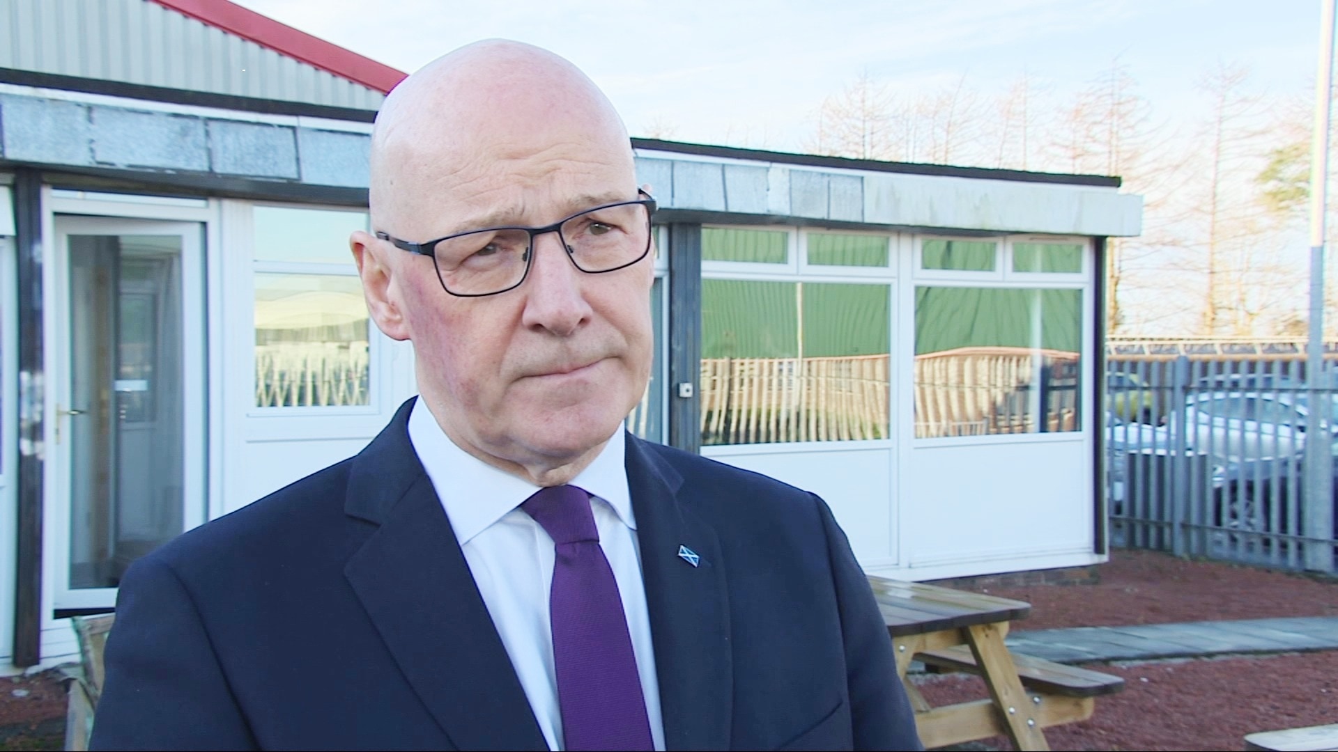 First Minister John Swinney paid his condolences to Sir Ian Wood's family.