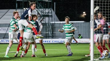 Falkirk 0-1 Celtic: Celtic move up to second as Benjamin Nygren’s header sinks Falkirk
