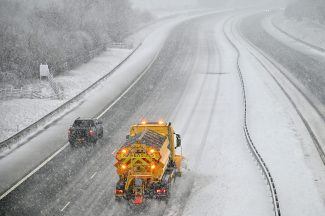 M74 closed after multiple crashes in icy conditions amid heavy snow