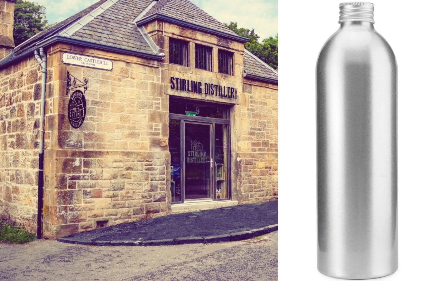 Stirling Distillery is testing whether it can sell its first whisky in aluminium bottles.
