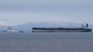 Oil tanker seized by US spotted off Scottish coast