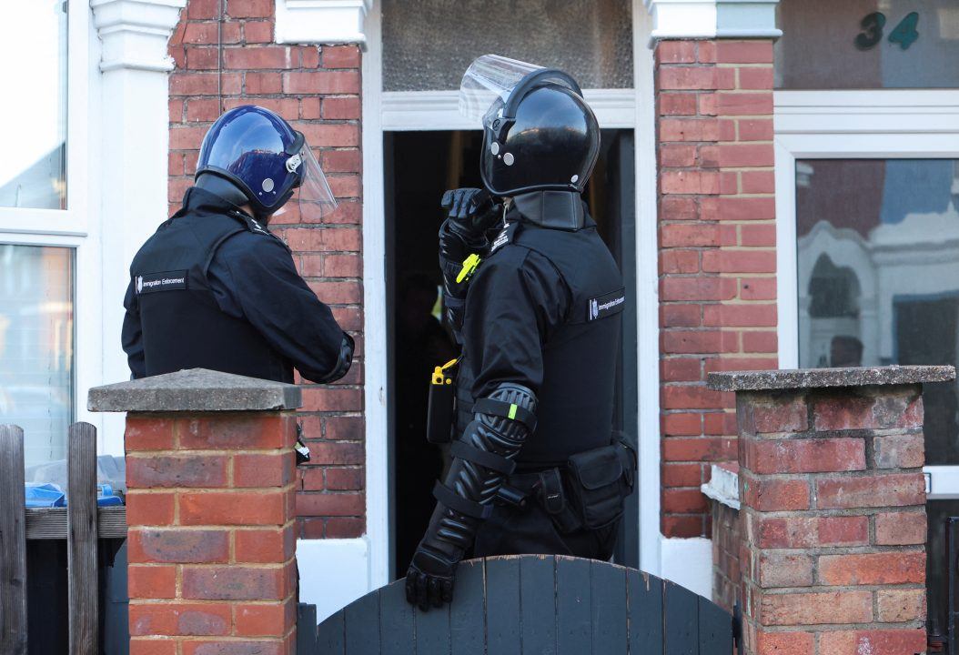 Immigration enforcement raids at highest level in British history, Home Office figures show