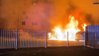 Fire crews tackle ‘deliberate’ multi-vehicle blaze during early hours in Kirkcaldy