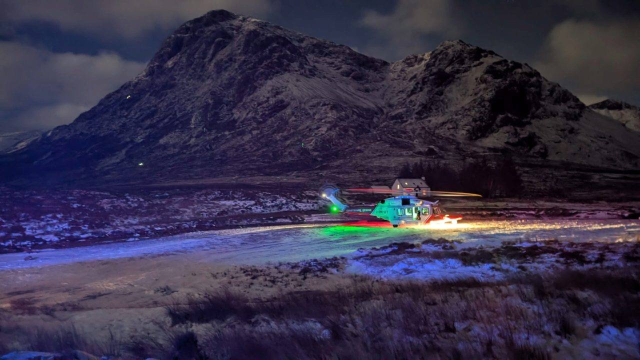 Climber suffered hypothermia in Glencoe before being rescued and made bus home