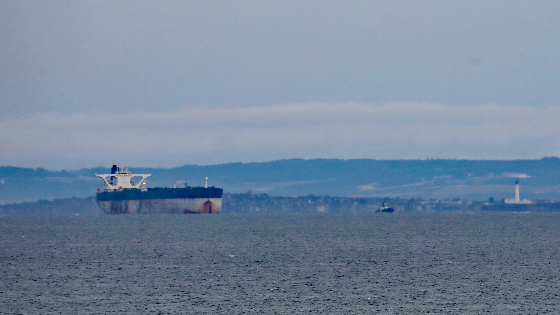 The Marinera oil tanker it is not known where the tanker is being escorted to.