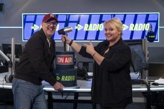 Ewen Cameron and Cat Harvey officially launch STV Radio