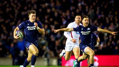 Scotland end England’s 12-game winning streak with four-try Calcutta Cup triumph