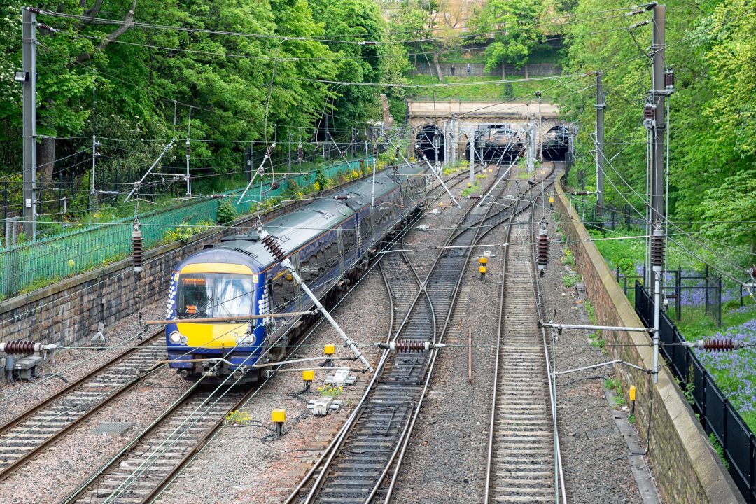 Manhunt launched after £20,000 of cable stolen from section of Fife train track