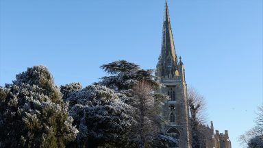 New yellow warning for ice issued by Met Office