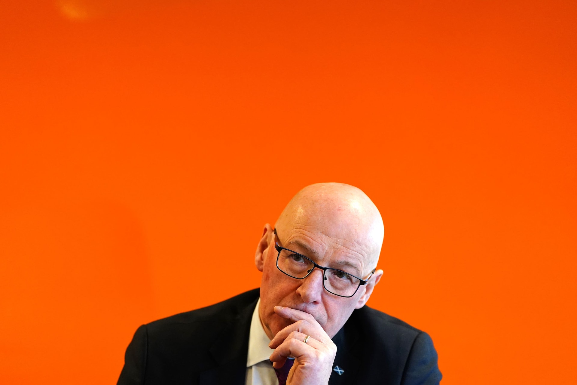 John Swinney was emailed the charge in January (Peter Summers/PA)