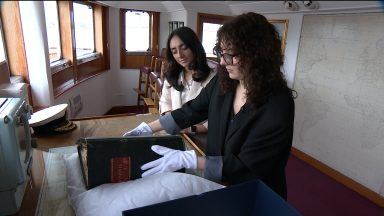 Archivists explore the history of Royal Yacht Britannia