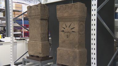 Two rare Roman stone altars to go on display in Scotland