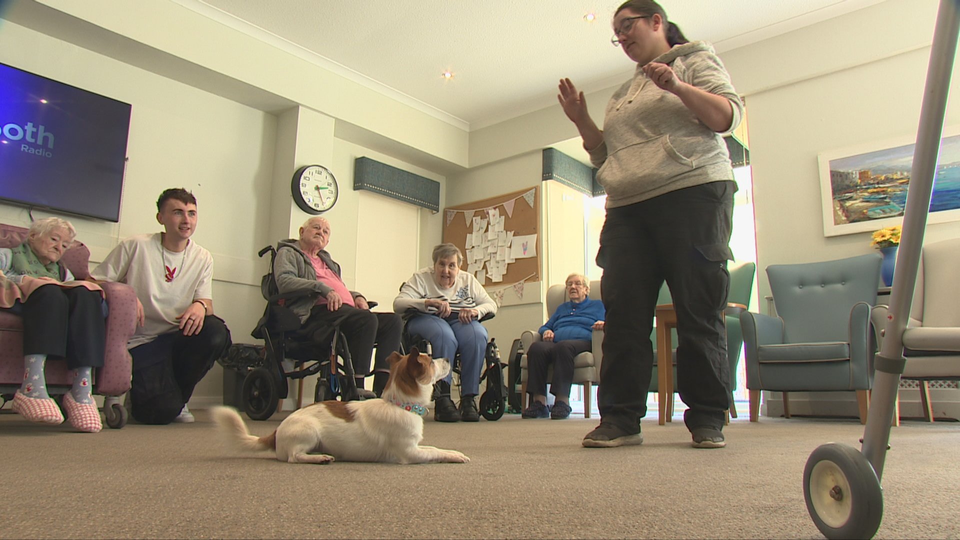 Skittles has grown from a timid pup into a confident companion