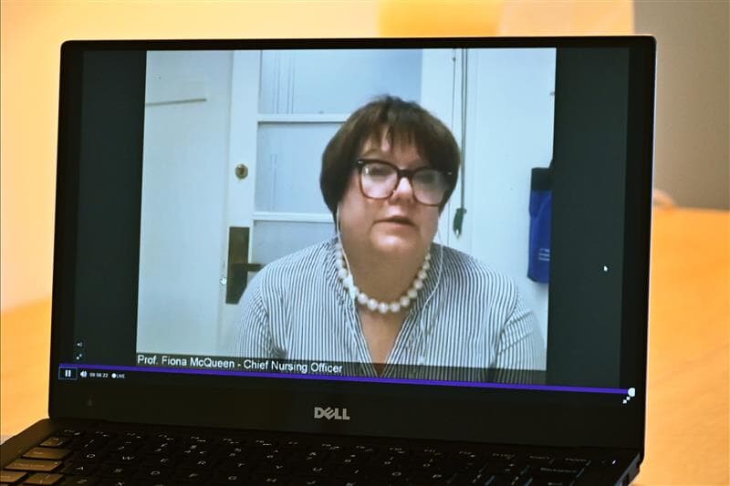 Fiona McQueen was chief nursing officer during the opening of the Queen Elizabeth University Hospital (QEUH) and the Royal Hospital for Children in Glasgow.