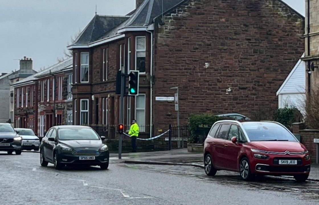 Man dies in hospital after being found injured in Kilmarnock property