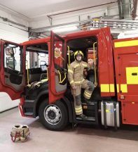 Firefighter who died in Jenners blaze was ‘underequipped’, says widow