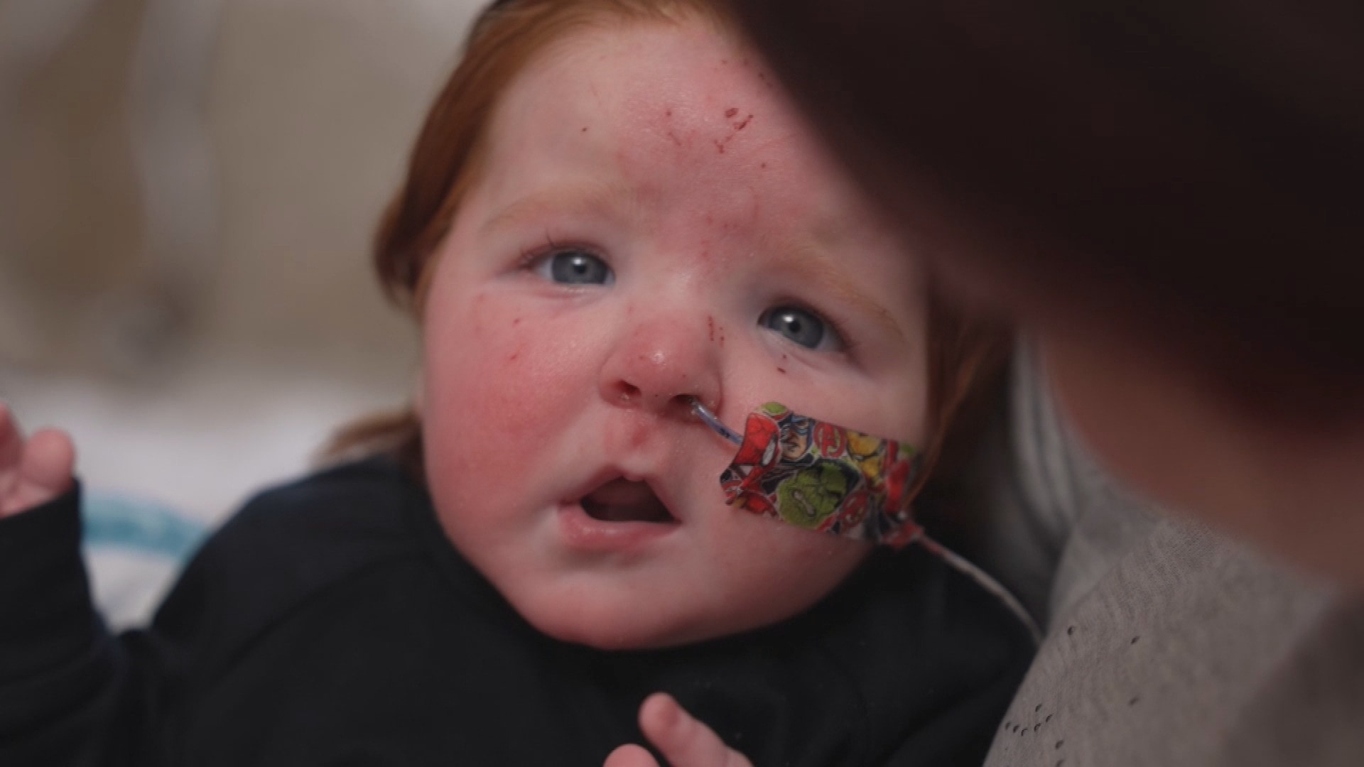 Koby and his mum Katie McConnell