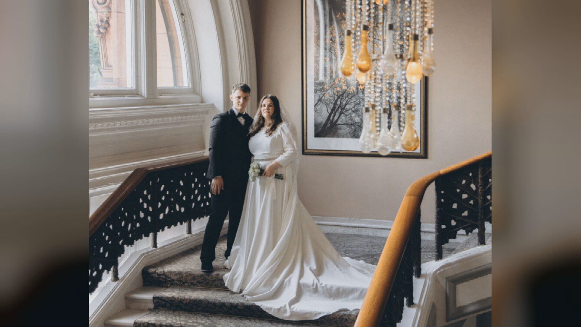 Meetro and Yuliia married in Scotland