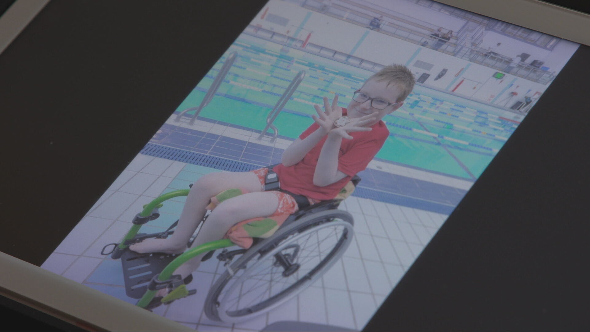 Max lives with Spinal Muscular Atrophy.