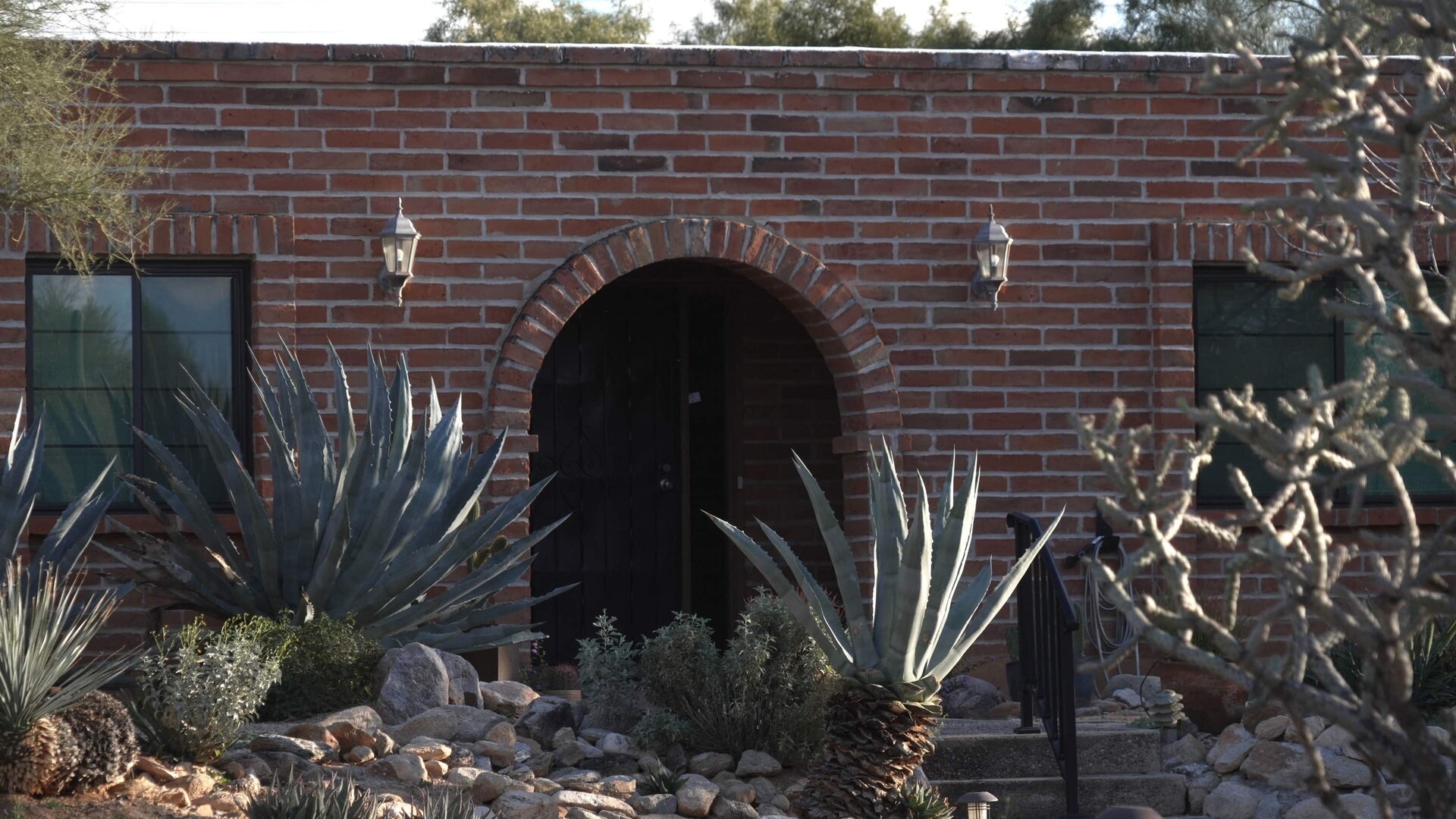 Nancy Guthrie’s home in Tucson, Arizona.