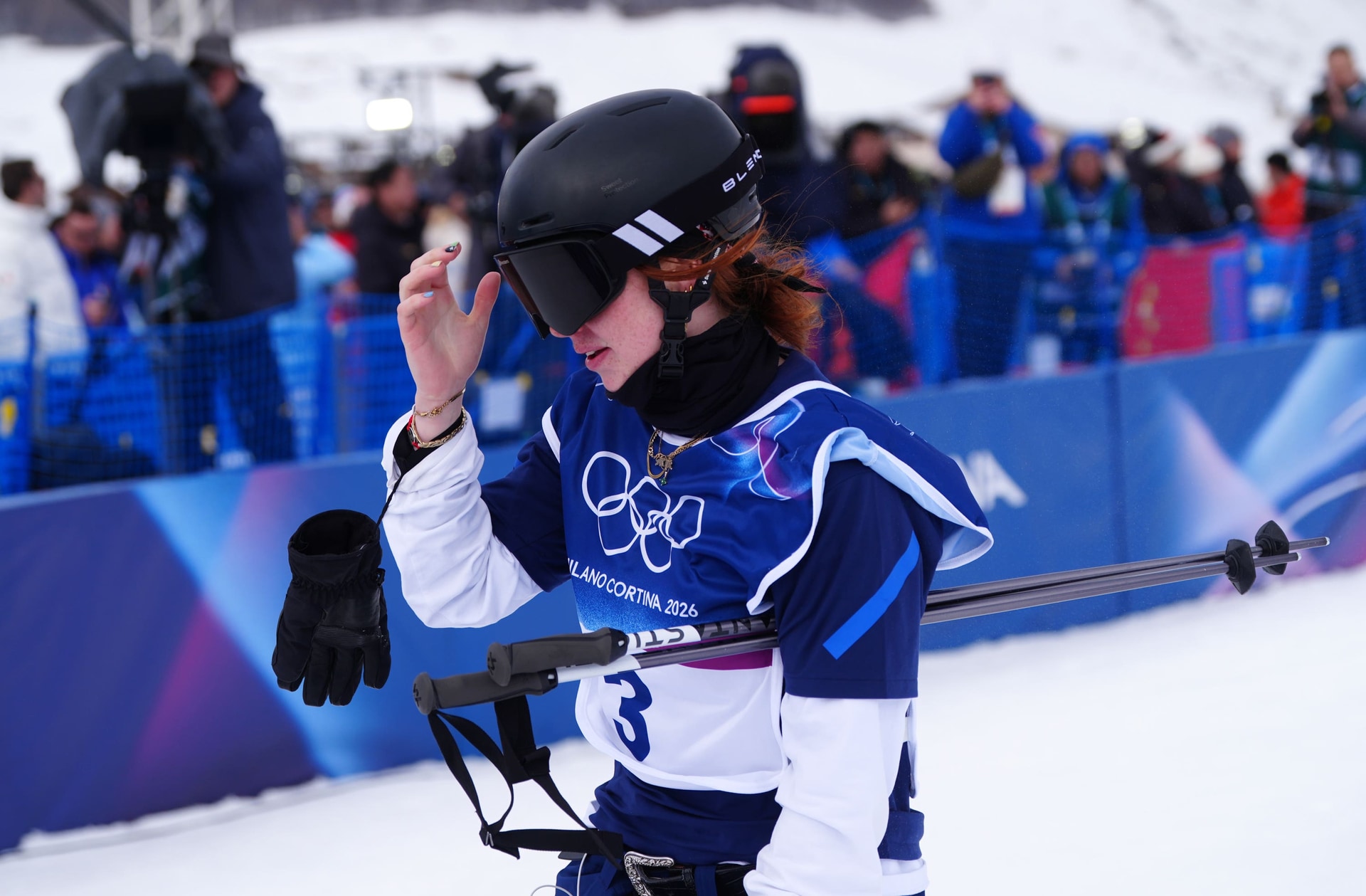 Kirsty Muir was disappointed to miss out on a medal in Livigno