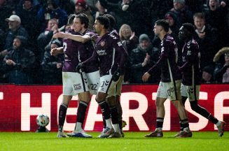 Hearts tighten grip on top spot as Tomas Magnusson hurts Hibernian in derby win