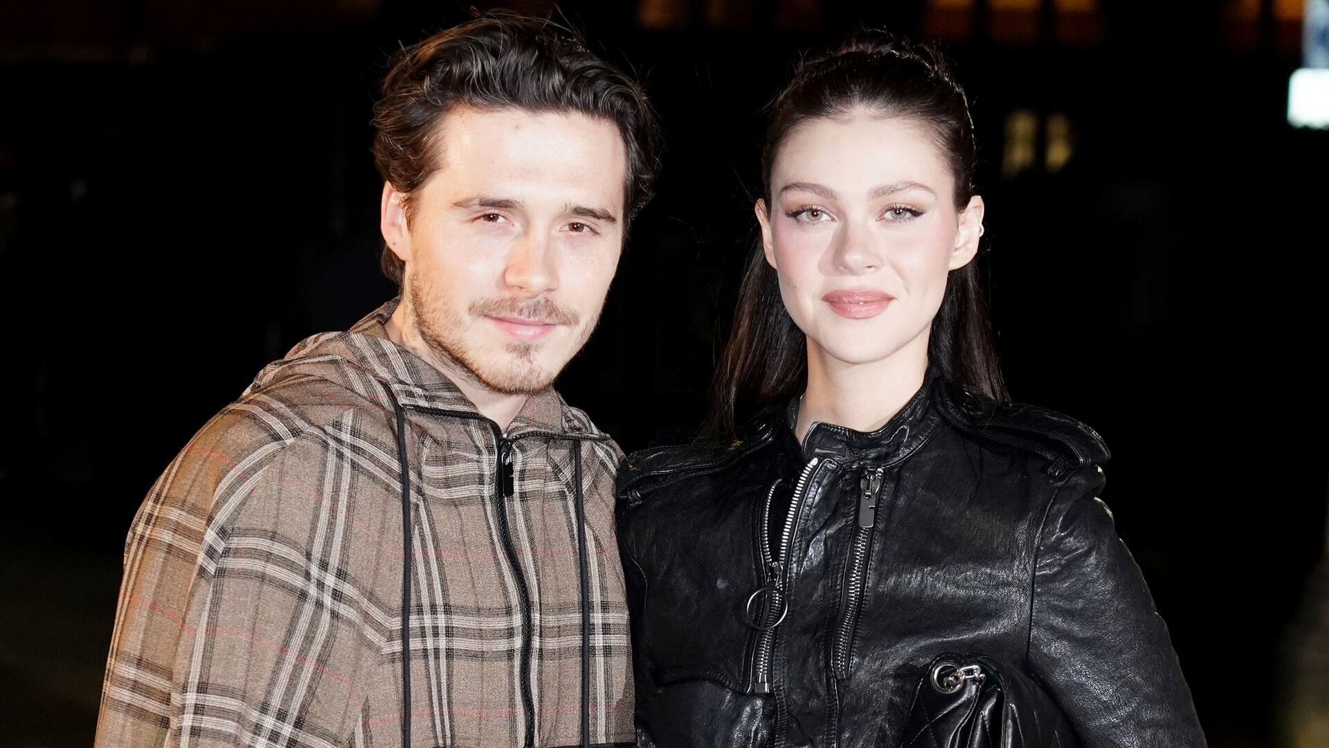 Brooklyn Peltz Beckham and his wife Nicola