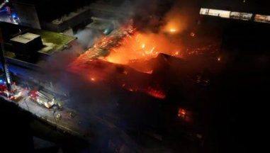 Man charged after fire ripped through former Ayrshire shopping mall and Celtic supporters’ club
