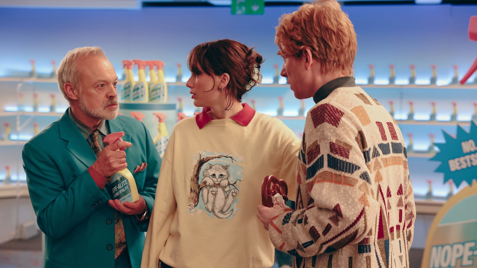 Graham Norton also made an appearance.