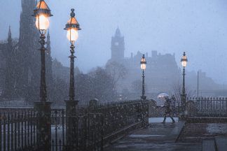 Arctic air brings snow and ice alert across Scotland after relentless rain
