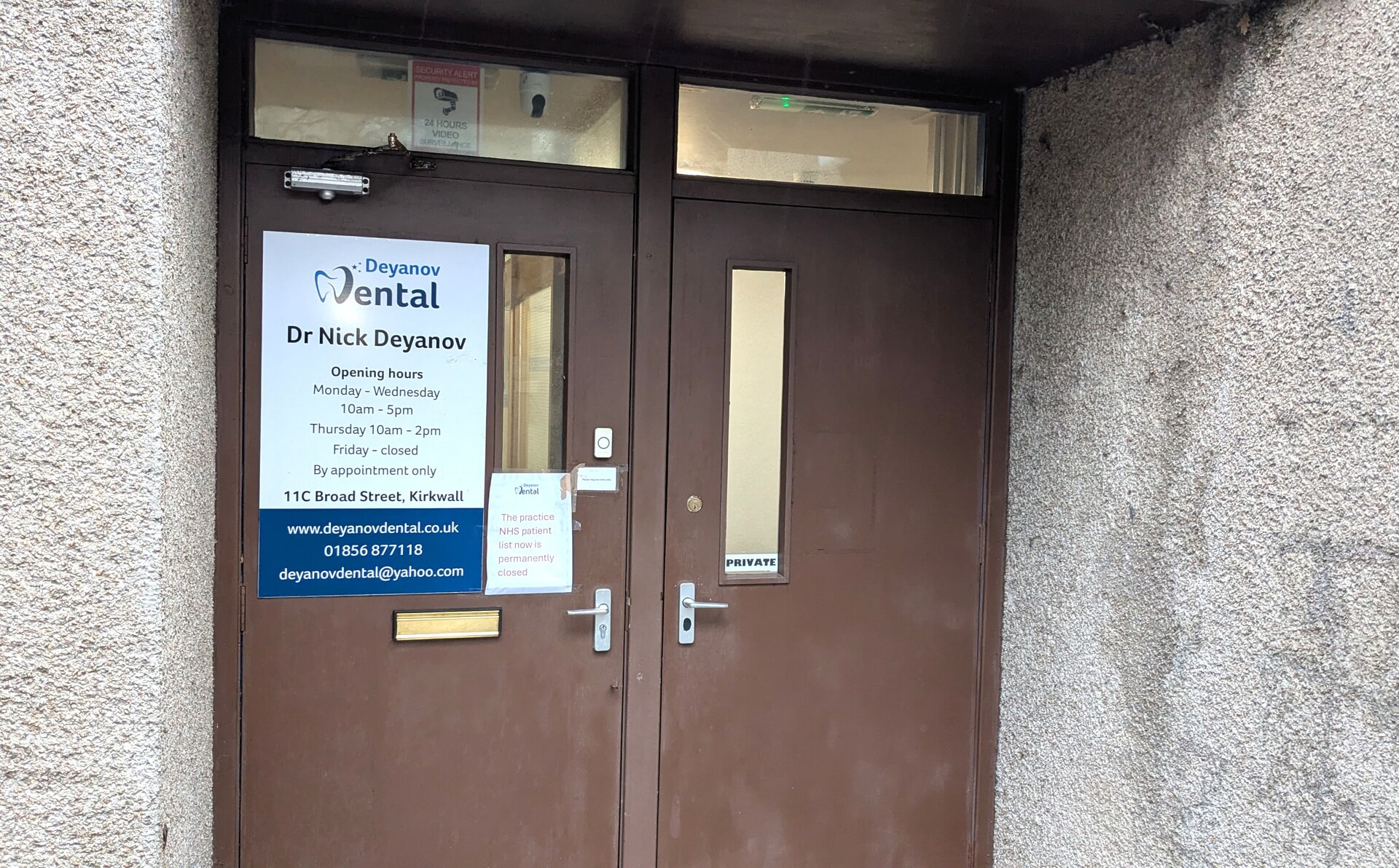 Deyanov Dental Practice has been closed
