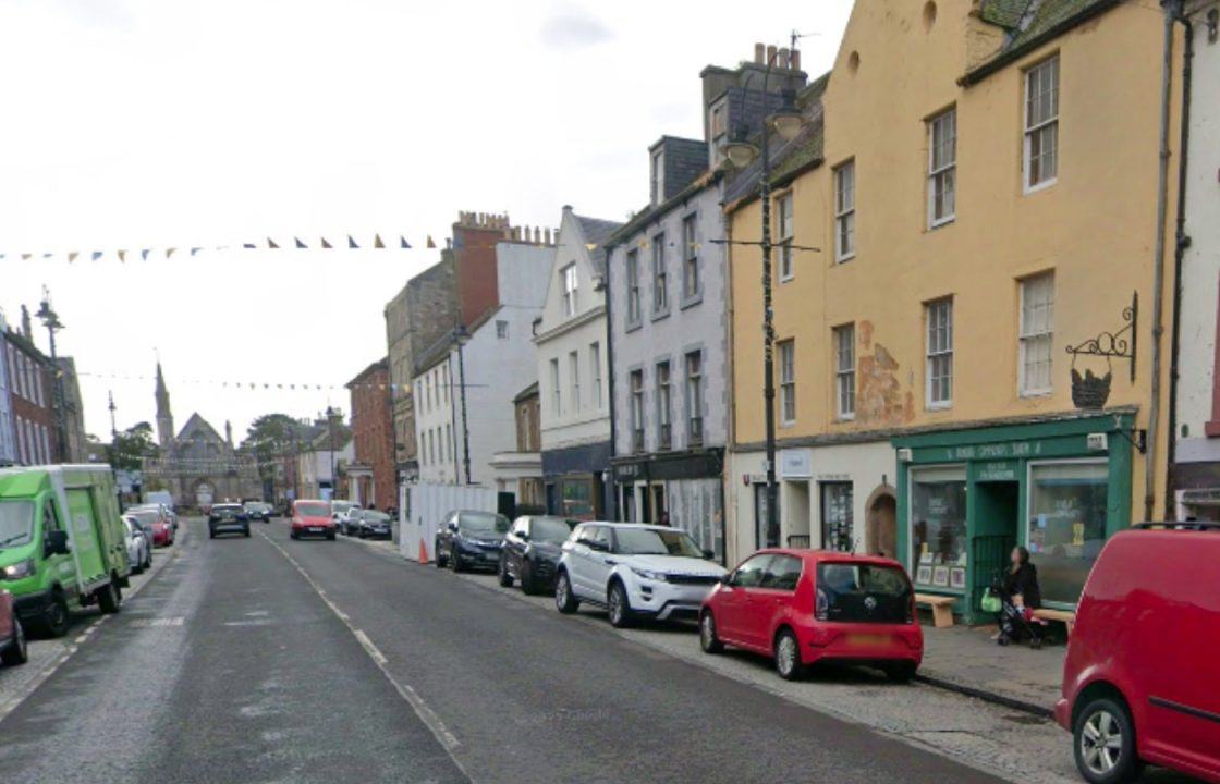 Dunbar High Street closed after fire breaks out at shop