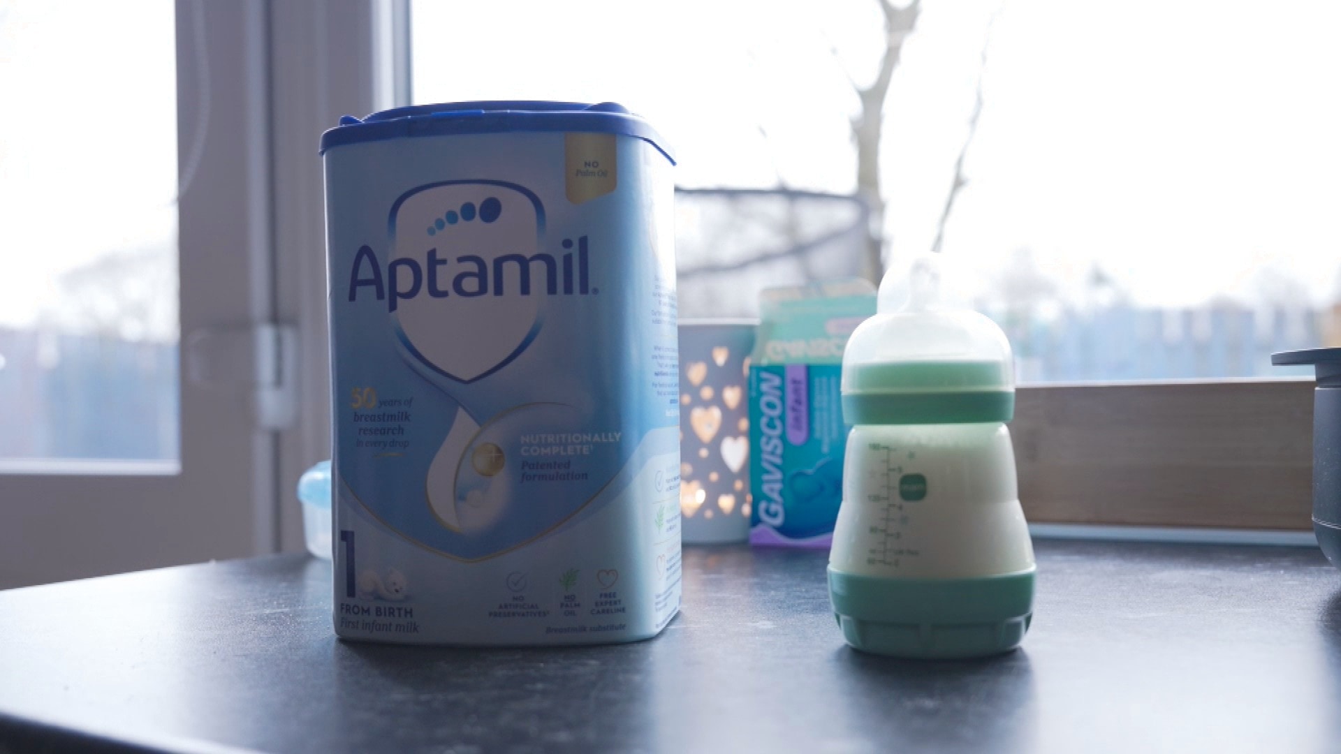 Katie McConnell switched formula only to find that Aptamil had also been affected by a product recall.