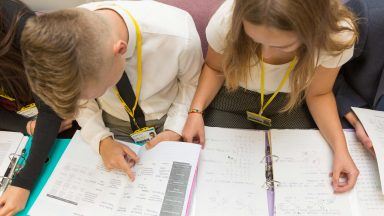 Percentage of school leavers in positive destinations matches last year