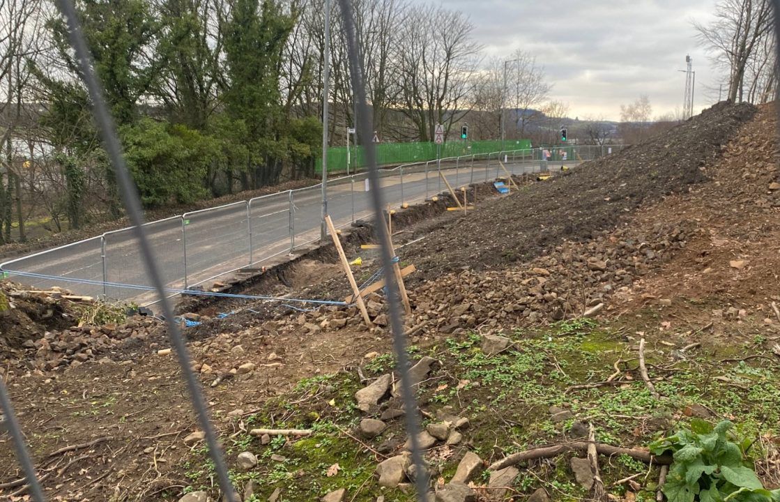 Woman ‘horrified’ as West Dunbartonshire Council excavates her land without warning