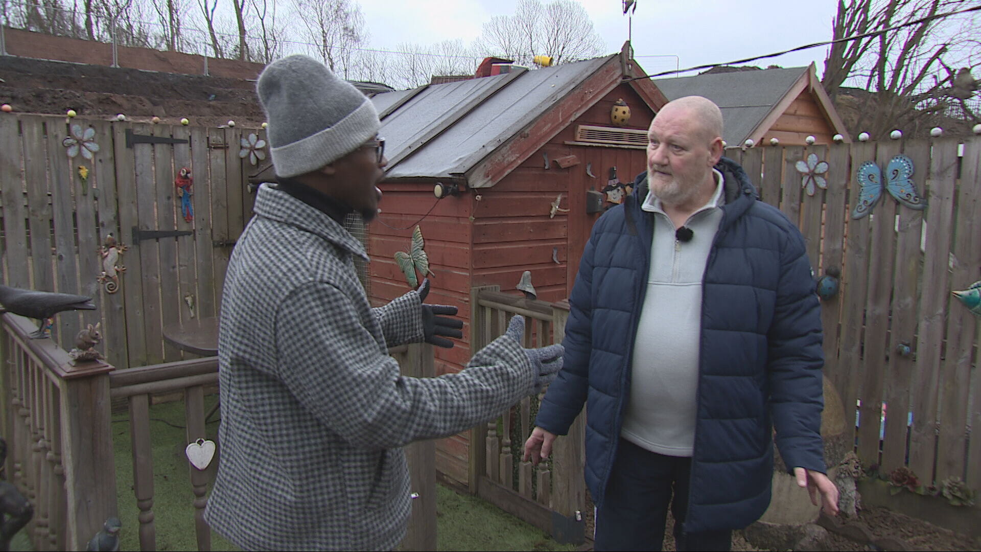 Alan Kane fears for the safety of his fish