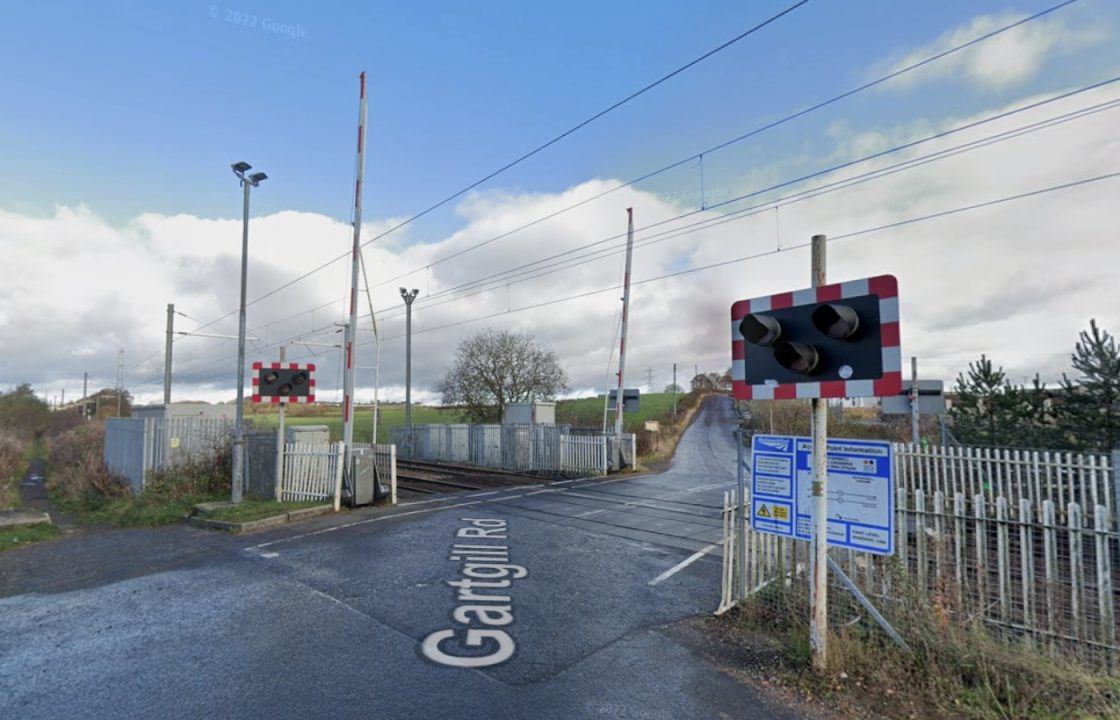 Hunt for man after boy, 12, attacked on Coatbridge dirt path near level crossing