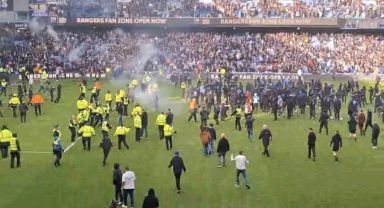 Martin O’Neill describes ‘fracas’ between fan and Celtic staff amid Ibrox chaos