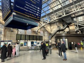 Glasgow Central high-level partially reopens following devastating fire