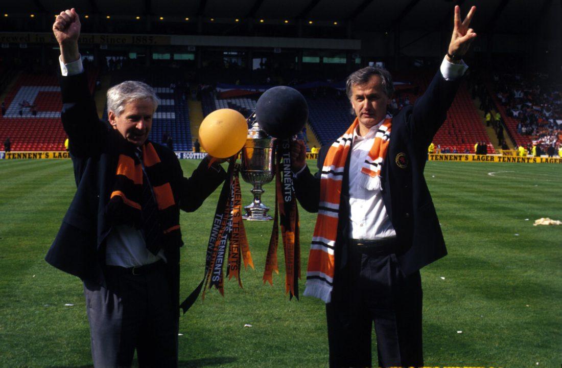 Dundee and Dundee United lead tributes to Gordon Wallace after death aged 82