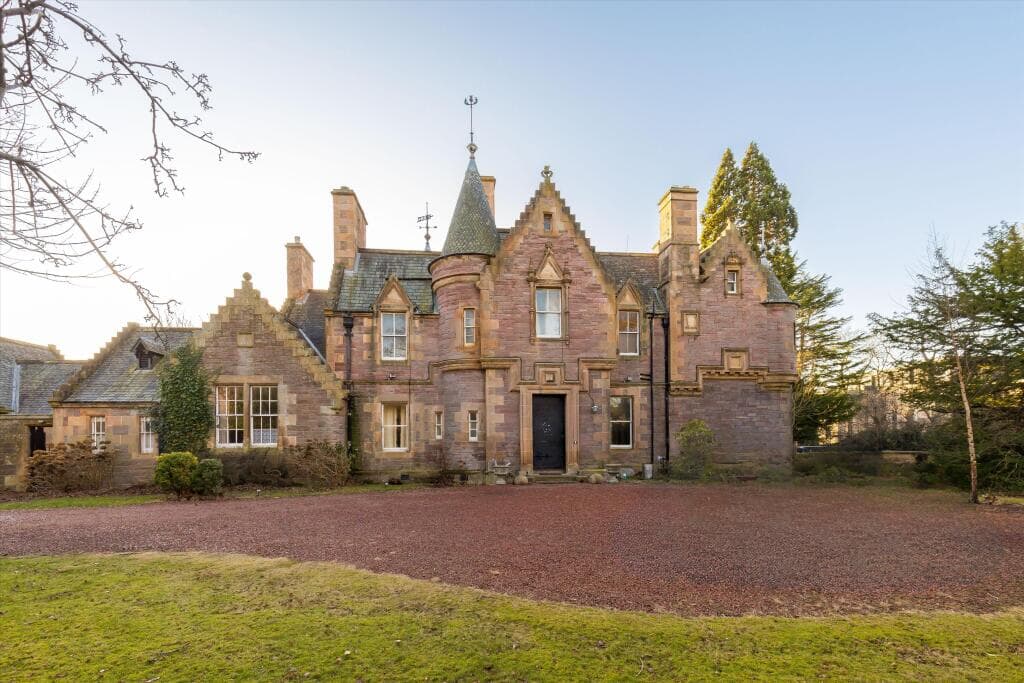 Grade A Baronial villa hits market for £2.9m