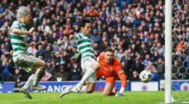 Reo Hatate nets late leveller as Celtic fight back for draw at Rangers