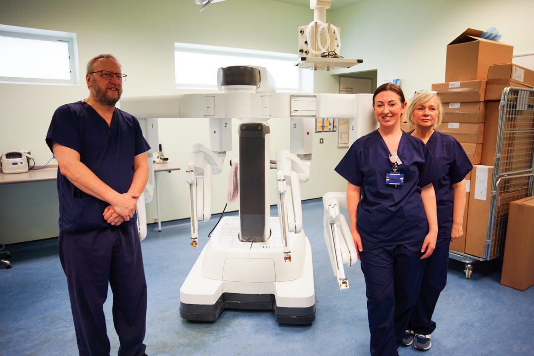 NHS Forth Valley introduces robotic-assisted surgery