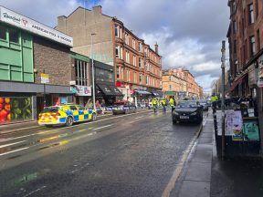 Major Glasgow road closed down as police respond to emergency incident